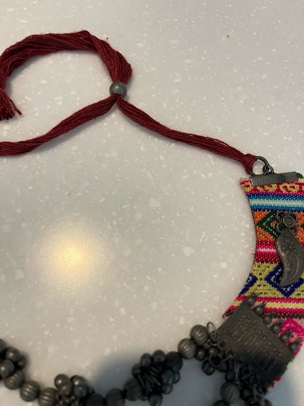 BOHEMIAN TRIBAL NOMAD NECKLACE - Picture 3 of 4
